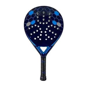 Raquette de padel en fibre de carbone personnalisée professionnelle avec filet en nylon - Légère pour l'entraînement et le divertissement au tennis de plage - Product Image 1
