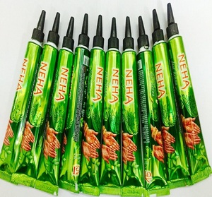 Natural Brown Henna Tube | Neha Natural Henna | Pack of 10 Pieces - Product Image 1
