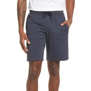 Wholesale PolyesterCotton Fleece French Terry Breathable Solid Casual Nonwoven Chenille Embroidery Sweat Shorts Men's - Product Image 2