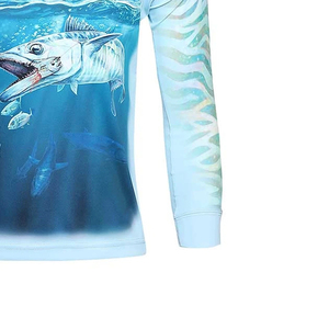 Camisa de Pesca 2026 Personalizada de Secado Rápido, Manga Larga, Impermeable, Transpirable, Antibacteriana, UPF 50+, Spandex/Poliéster, Diseño Personalizado - Product Image 6