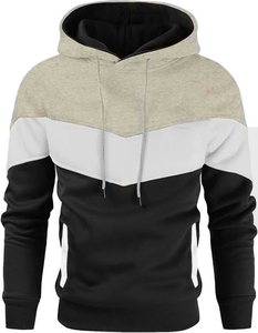 เสื้อฮู้ดดี้สไตล์สตรีทผ้าฝ้าย 100% รุ่นใหม่ล่าสุด สีพื้น สำหรับผู้ชาย สวมใส่สบายๆ - Product Image 2