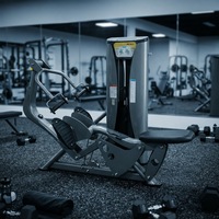 HYPER XS-7306 Appareil de musculation intégré pour la colonne vertébrale, en acier, à usage commercial, à charge par broches, équipement de fitness pour salle de sport ISO9001/CE