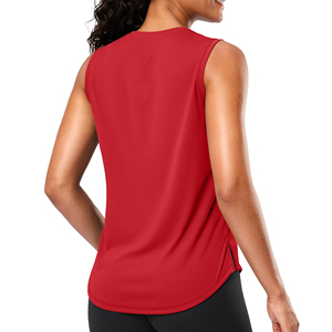 2k26 Camiseta deportiva sin mangas para mujer, estilo nuevo, con abertura lateral, para entrenamiento, ligera, para fitness y actividades deportivas - Product Image 2