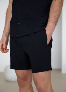 Shorts en coton éponge mi-cuisse pour hommes, shorts de sport décontractés, pantalons de jogging à taille élastique, shorts hip-hop pour hommes - Product Image 2