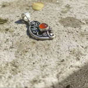 Plata Alemana para Joyería Femenina, Estilo Bohemio, Colgante de Plata de Ley de Alta Calidad con Estilo Vintage para Mujer, Alta Moda - Product Image 1