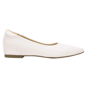 Zapatos Planos de Punta Puntiaguda Blancos para Mujer de Ann'S, Zapatos de Vestir de Tacón Bajo, Elegantes y Cómodos para Oficina y Trabajo para Damas - Product Image 2