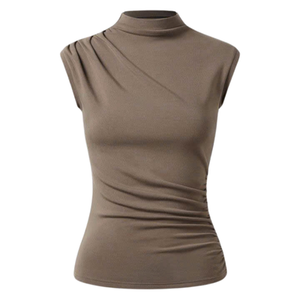 Sudadera extragrande con cuello simulado unisex, ropa informal de algodón pesado - Product Image 2