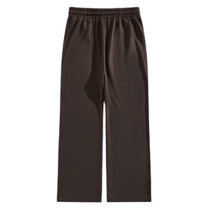 กางเกงวอร์มคอร์ดูรอยพิมพ์ลายตัวอักษรเรขาคณิตแบบสั่งทำพิเศษสำหรับผู้ชาย พรีเมียม ผ้าฝ้าย 100% แห้งเร็ว กันลม ทรงปกติ ขาบาน - Product Image 2