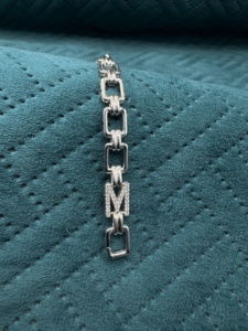 Magnifique bracelet en diamant rond de 0,61 carat cultivé en laboratoire en platine PT950 pour femme - Product Image 5