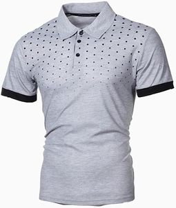 Camiseta de Golf Casual para Hombre, Tejida, Personalizada, Transpirable y Cómoda, de Manga Corta - Product Image 3