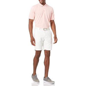 Nouveaux designs de t-shirts de sport rouges, bon marché, à séchage rapide, unis, personnalisables, polos pour hommes avec logo brodé. - Product Image 4
