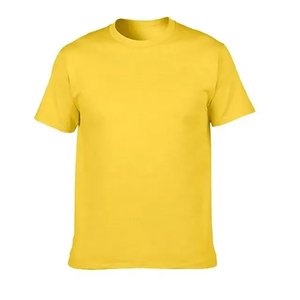 Nouveaux T-shirts décontractés pour hommes, style personnalisé, col rond, manches courtes, tricotés, 100% coton, séchage rapide, respirants, coupe classique - Product Image 4