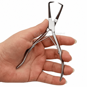 Pinzas para Extensiones de Cabello de Acero Inoxidable SAAR GLOBAL SURGICAL SGS-1038 para Uso Profesional en Salón, Instalación y Remoción Comercial - Product Image 2