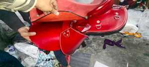 Selle de course d'obstacles australienne avec arbre en bois et matériaux en cuir - Product Image 5