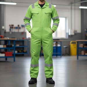 Combinaison de travail réfléchissante de protection pour les applications manufacturières et industrielles - Product Image 2