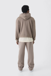 Sudaderas con Capucha de Algodón Orgánico Peinado para Hombre, de Invierno, Felpa Francesa 450GSM, Ajuste Regular, Secado Rápido, Transpirables, con Bolsillo Frontal con Logo, Venta al por Mayor, EE. UU. - Product Image 3