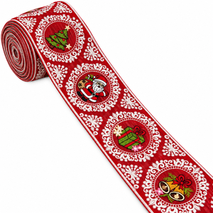 Encajes bordados elegantes al por mayor, adornos decorativos para prendas y manualidades con bordados intrincados y hilos de primera calidad. - Product Image 1