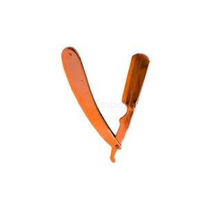 Rasoir droit plaqué or, outil de rasage de luxe pour barbier, shavette en acier inoxydable, fabricant sur mesure - Product Image 5