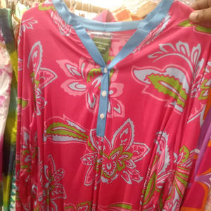 Chemisiers d'été vintage pour femmes et jeunes filles à imprimé étoile, motifs Paisley, géométriques et floraux, en coton de bambou léger, à manches ballon, pour fêtes - Product Image 1