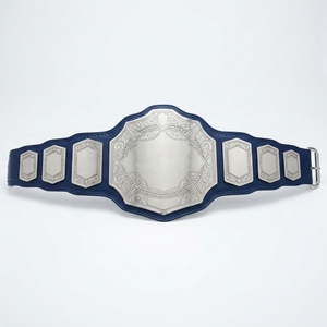Ceinture de championnat de lutte personnalisée, trophée sportif de boxe, ceinture de compétition, plaques métalliques, sangle en cuir, personnalisable - Product Image 3