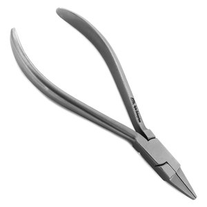 Orthodontic Braces Wire Bending Loop Forming Bracket Remover Band Professional Manual <b>Flat</b> <b>Nose</b> Dental <b>Pliers</b> - Product Image 3