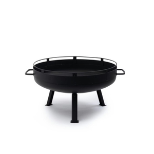 Brasero de hierro grande de diseño atractivo para jardín y patio, cuenco para fogatas con soporte de acabado negro, precio económico - Product Image 3