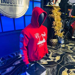 Fabricante de Sudaderas con Capucha de Diseño Personalizado con Bordado y Estampado Puff, Sudaderas Personalizadas para Hombre 100% Algodón - Product Image 1