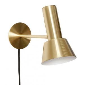 Lampe murale en laiton antique METAL WAVE, design moderne, forme géométrique durable, facile à installer et à entretenir pour l'éclairage de chevet - Product Image 4