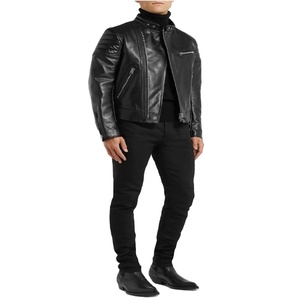 แจ็กเก็ตหนังแท้สำหรับผู้ชายเสื้อแจ็คเก็ตหนังทำจาก2025 - Product Image 4