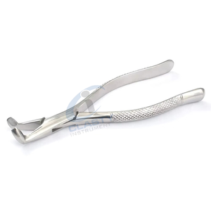 CLASTY INSTRUMENTS Herramientas Manuales Plateadas con Empuñadura Moleteada, Certificación CE Clase I, Empaque Personalizado, Pinzas Quirúrgicas Dentales de Acero Inoxidable - Product Image 5