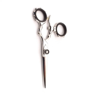 Ciseaux de Barbier Professionnels Pivotants VG10 en Acier Inoxydable à Lame Affûtée pour Salon de Coiffure, 5,5 pouces, Anneau Mobile - pour Coiffure et Esthétique - Product Image 3