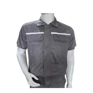 Combinaison de travail à manches longues, couleur personnalisée, uniforme de travail uni, combinaison de sécurité pour hommes, combinaison de travail bon marché - Product Image 5