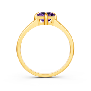14K 9K 10K 18K Solid Gold 1Ct Lab Gemstone <b>Custom</b> <b>Ring</b> Certified Ethical Fine Jewelry MOQ 3pc 10pc RJC OEM ODM E201268 - Product Image 2