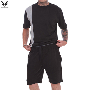 Conjuntos Cortos de Verano al por Mayor de Moda: Top de Manga Corta con Cuello Redondo, Conjuntos de Camisa Corta de Verano para Hombre, Ropa Casual - Product Image 3