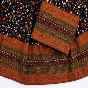 Robe traditionnelle ethnique vintage Kuchi, grande taille, longue jusqu'au sol, manches longues, multicolores, tenue de fête afghane, robes Kuchi afghanes - Product Image 5