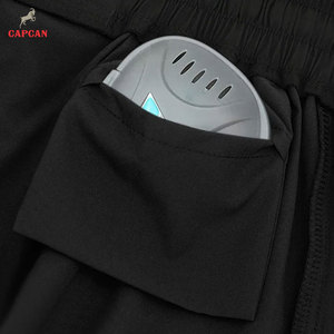 Shorts MMA durables, légers et respirants avec coutures renforcées, ceinture extensible et logo avant pour l'entraînement - Product Image 6