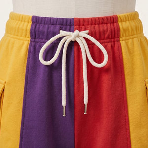 Cargo Sweat Shorts Women's Custom <b>Drawstring</b> Waist Jogger Fleece Shorts Women’s Jogging Cargo Sweat Shorts Ladies - Product Image 3