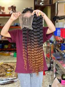 วิกผมดิบแบบชาวพม่าผมบริสุทธิ์แบบไม่ผ่านกระบวนการผมต่อแบบมนุษย์มีหนังกำพร้าในเวียดนาม - Product Image 2