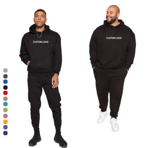 Conjunto Deportivo Personalizado con Logotipo 2026, 100% Poliéster, Grueso y Resistente, Unisex, Pantalones y Sudadera con Capucha para Hombre - Product Image 3