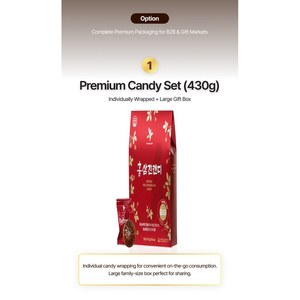 ลูกอมโสมแดงเกาหลี 180 กรัม ผสมไซลิทอล เพื่อพลังชีวิตประจำวัน ขนมหวาน - Product Image 2