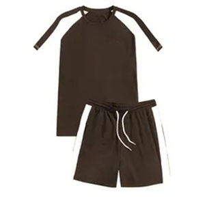 Ensemble de jogging deux pièces personnalisé OEM pour homme, léger, en polyester/coton, imprimé, confortable pour l'automne - Product Image 5