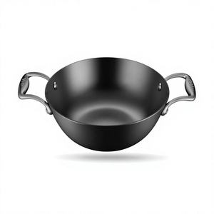 Hot Selling 22cm <b>Cast</b> Iron Cooking Pot Premium Non Stick Fry <b>Pan</b> Heavy Duty Cookware for Daily Cooking and Kitchen Applications - Product Image 2