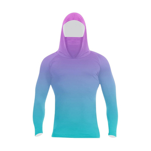 Sudadera con capucha de pesca de alto rendimiento para hombre, de secado rápido y ligera, para actividades marinas al aire libre - Product Image 2