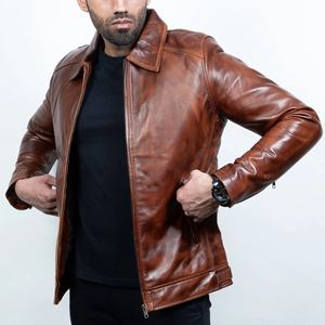 แจ็คเก็ตหนังแท้สไตล์สตรีทแวร์สำหรับทุกเพศ ระบายอากาศได้ดี แห้งเร็ว คอลเลคชั่นฤดูหนาว ทนทาน ทันสมัย ขายส่งจำนวนมาก รับผลิตแบบ OEM - Product Image 6