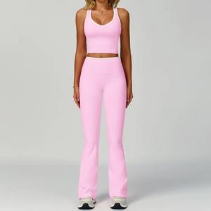 Conjunto de yoga para mujer, ropa deportiva, trajes deportivos, ropa de entrenamiento, ropa atlética, leggings de gimnasio, sujetador deportivo, conjuntos de mujer, conjunto de 2 piezas para mujer - Product Image 5