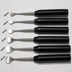 Kit de 6 élévateurs orthopédiques Azicon Karlin XL Magnum Cobb pour dissection de la colonne lombaire, rétraction périostale des tissus profonds - Product Image 1