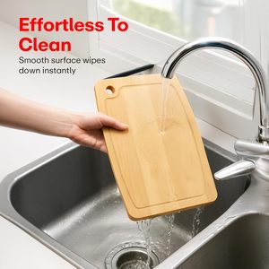 Tabla de Cortar de Bambú para Cocina, Color Natural, Tamaño Personalizado, Madera Ecológica Sostenible - Product Image 2