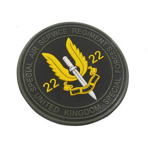 Parches de PVC personalizados con logo, termoadhesivos, para coser, insignias de goma en relieve, parches de silicona suave 2D 3D de goma PVC para ropa - Product Image 5