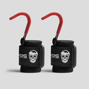Weight Lifting rubber grip Hooks Non-slip Deadlift wrist Straps palm support <b>Gloves</b> <b>Pull</b> <b>Up</b> gym fitness training session workout - Product Image 6