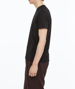 Camisetas de Hombre de Algodón Grueso Estilo Urbano, Camisetas con Estampado Gráfico de Alta Calidad, Camiseta Marrón con Lavado Ácido para Hombre - Product Image 2